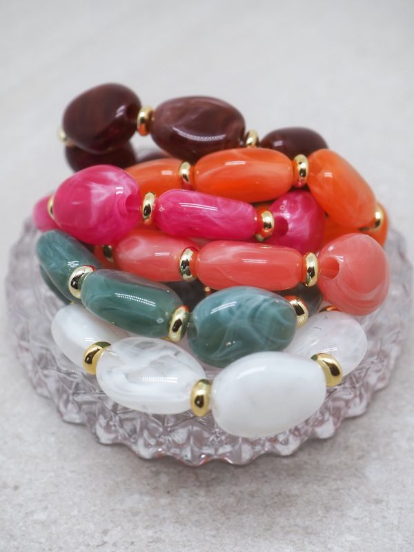 Plexiglass armbånd rosa
