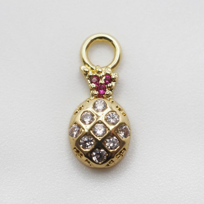 Hovedbilde Charm ananas rosa