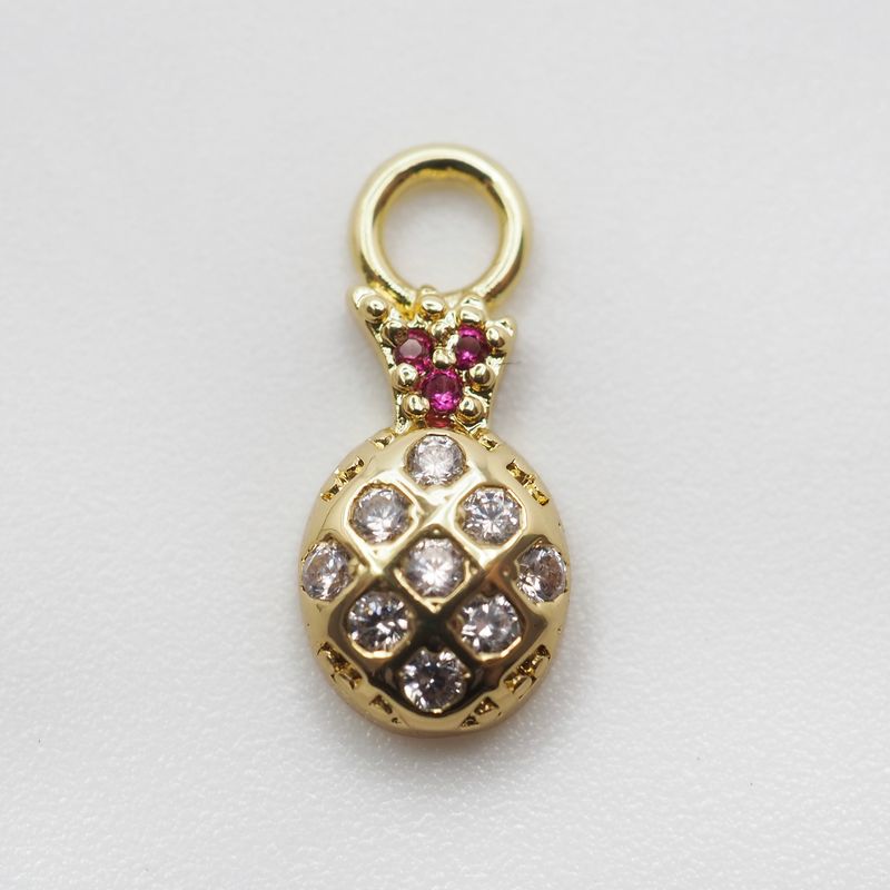 Charm ananas rosa