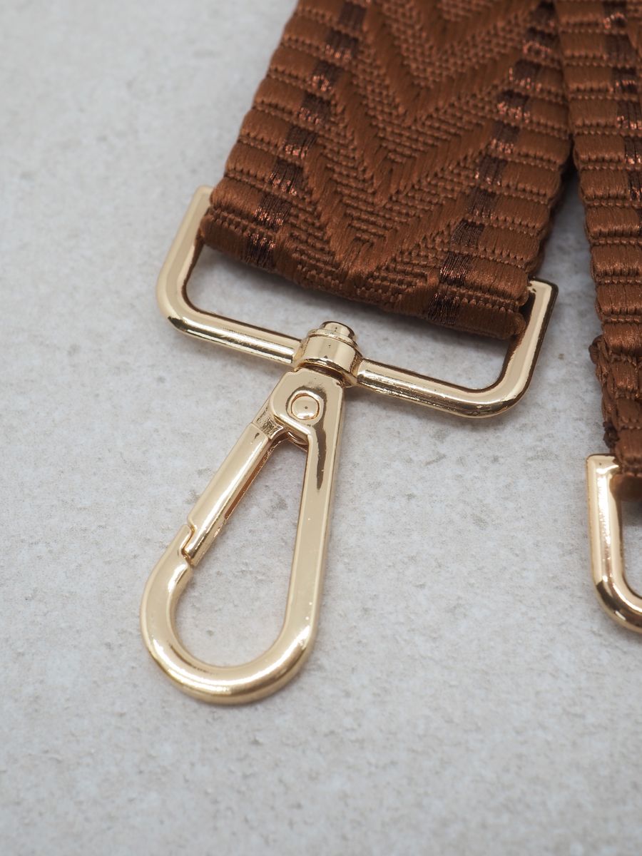 Veskestropp smal cognac