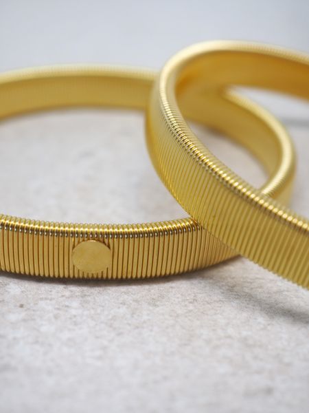 Hovedbilde Armstrikker gullfargete 