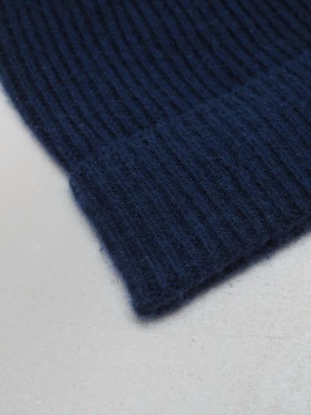 Hovedbilde Lue merinoull mørkeblå