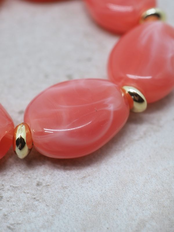 Plexiglass armbånd rosa