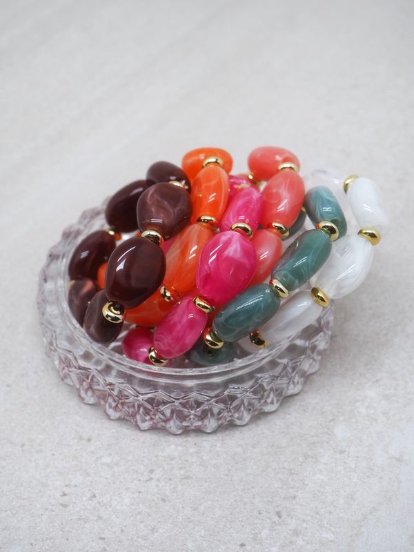 Plexiglass armbånd oransje