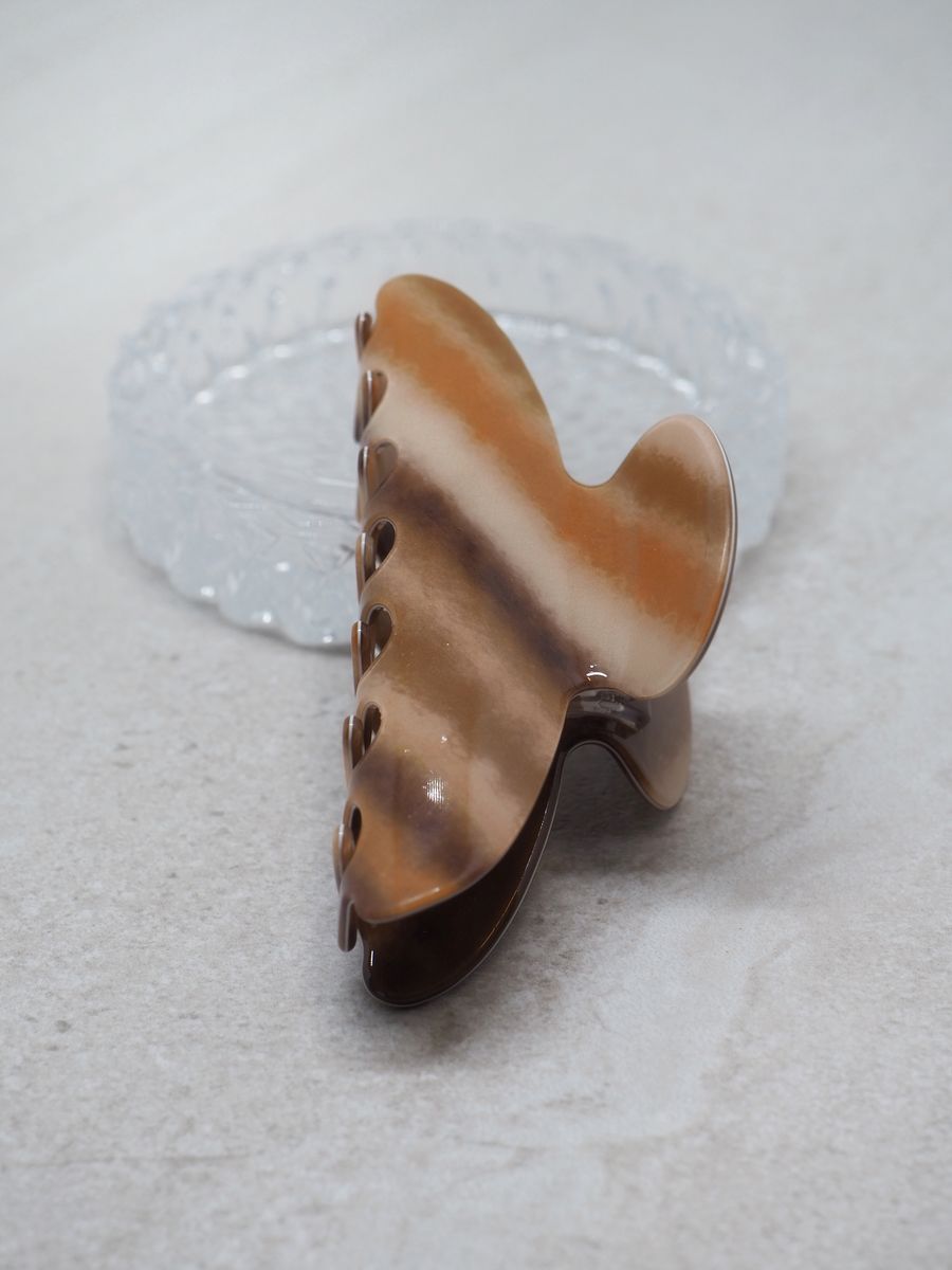 Hårklype striper bruntoner stor