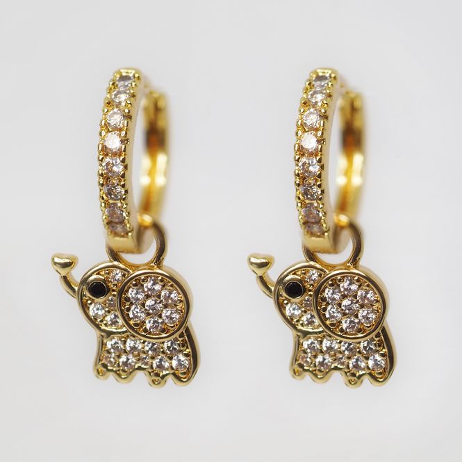 Hovedbilde Charm elefant blank