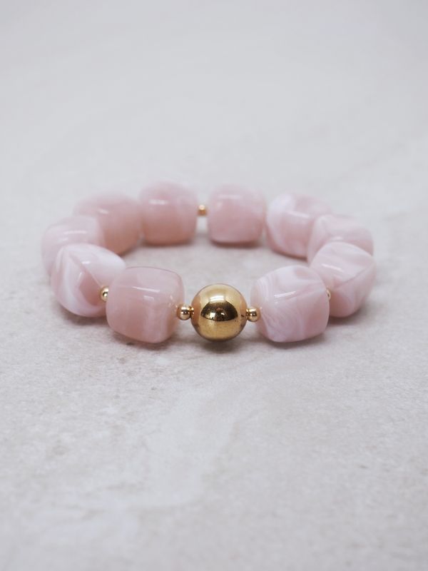 Armbånd lyserosa