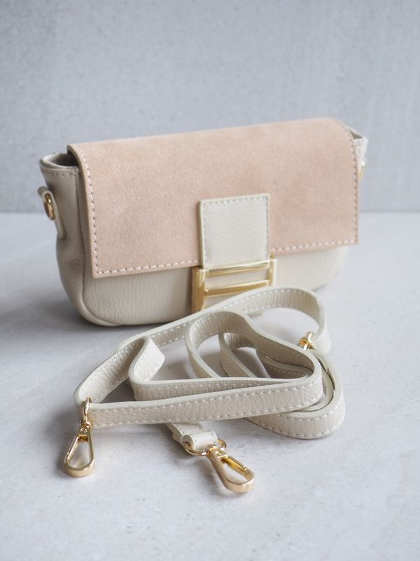 Skinnclutch Beige