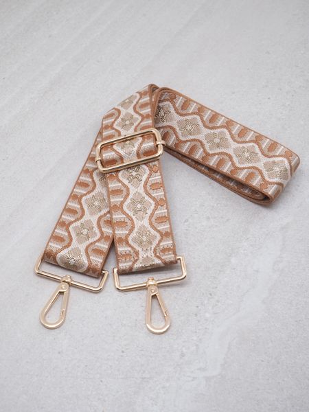 Hovedbilde Veskestropp vevet cognac