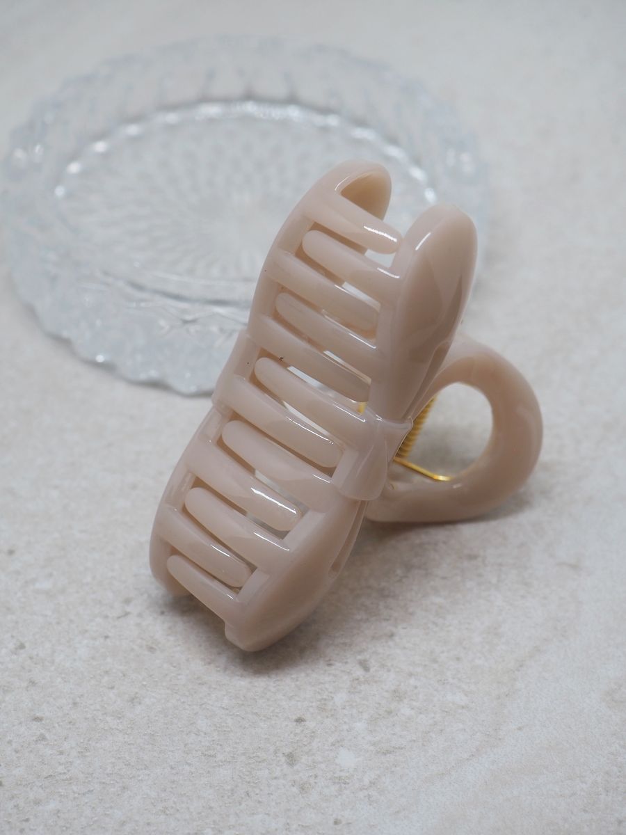 Hårklype sløyfe off-white