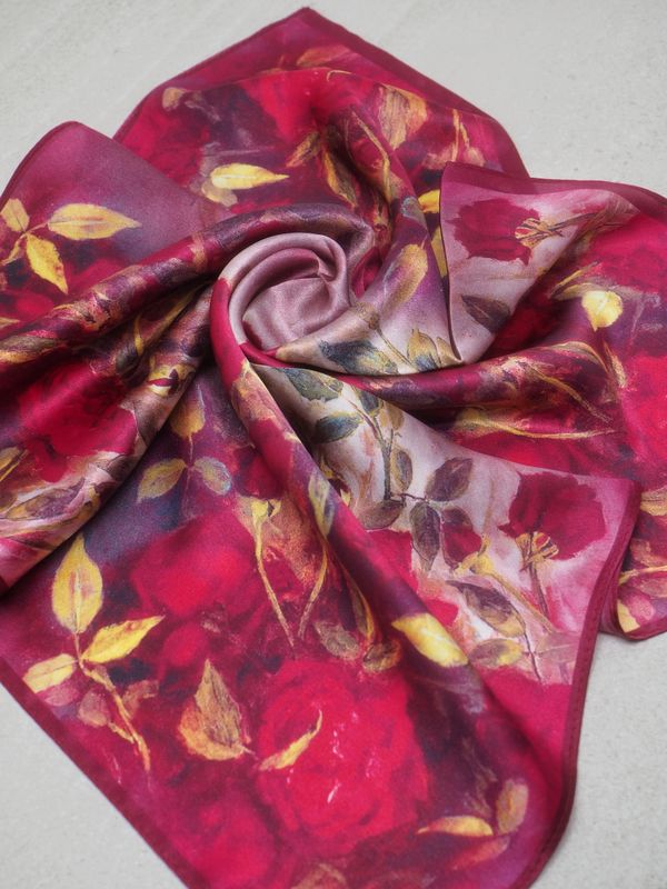 7DAYS silkeskjerf mini fuksia