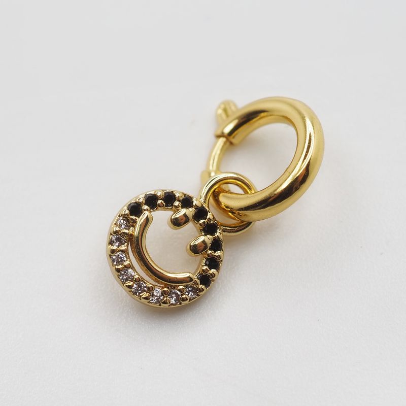 Charm smile blank/svart