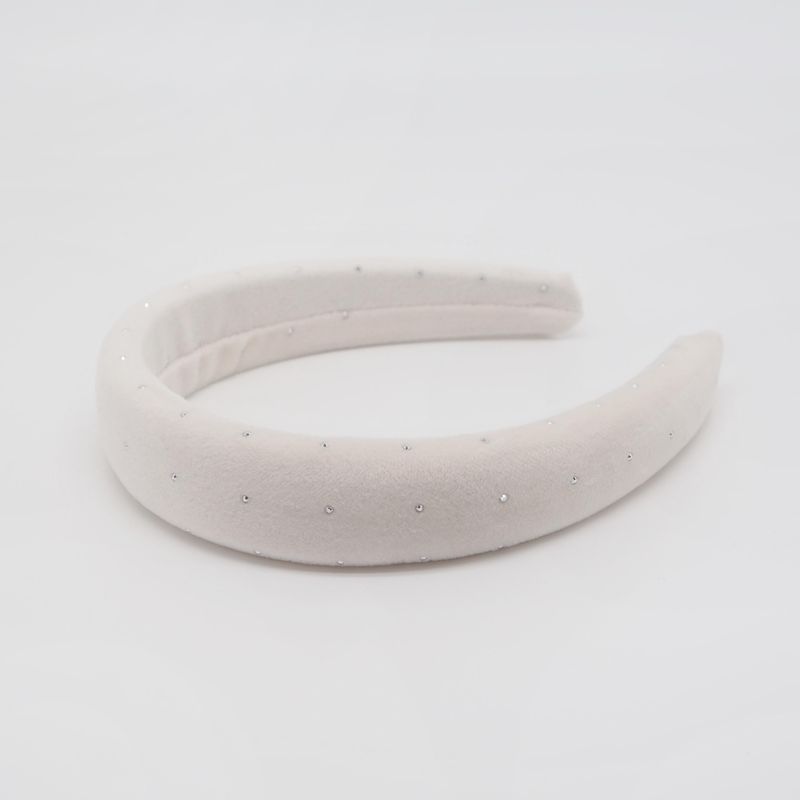 Hårbøyle studs offwhite