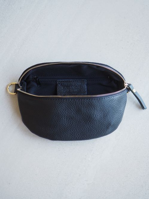 Hovedbilde Skinn Bumbag svart