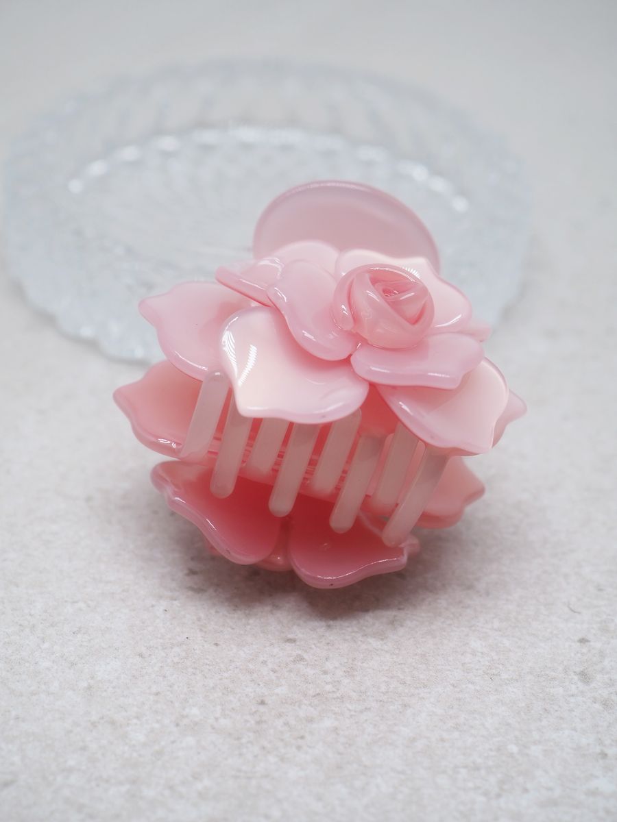 Hårklype rose rosa