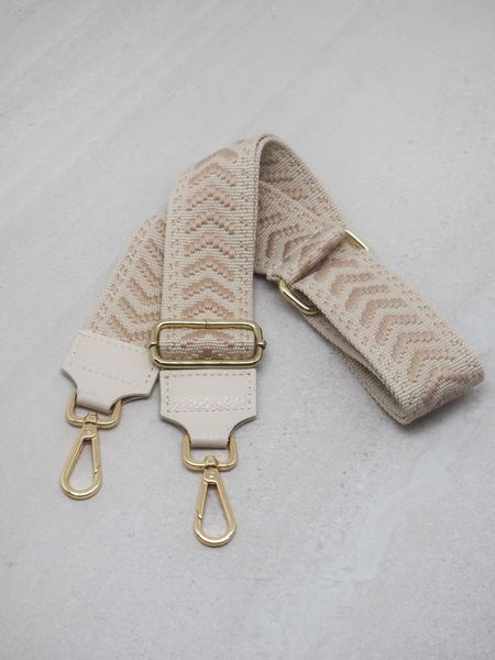 Hovedbilde Veskestropp gresk mønster off-white med ...