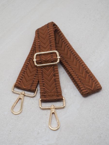 Hovedbilde Veskestropp smal cognac