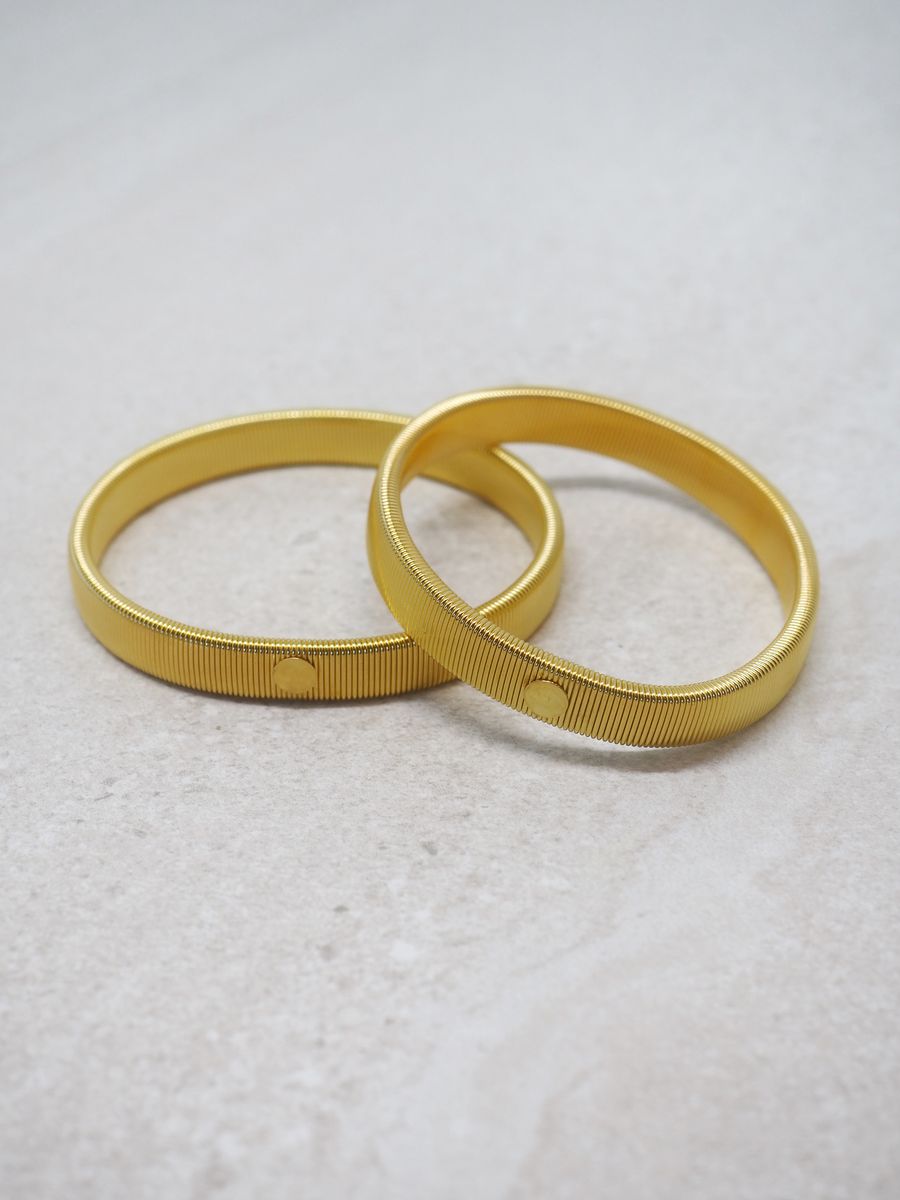 Armstrikker gullfargete 